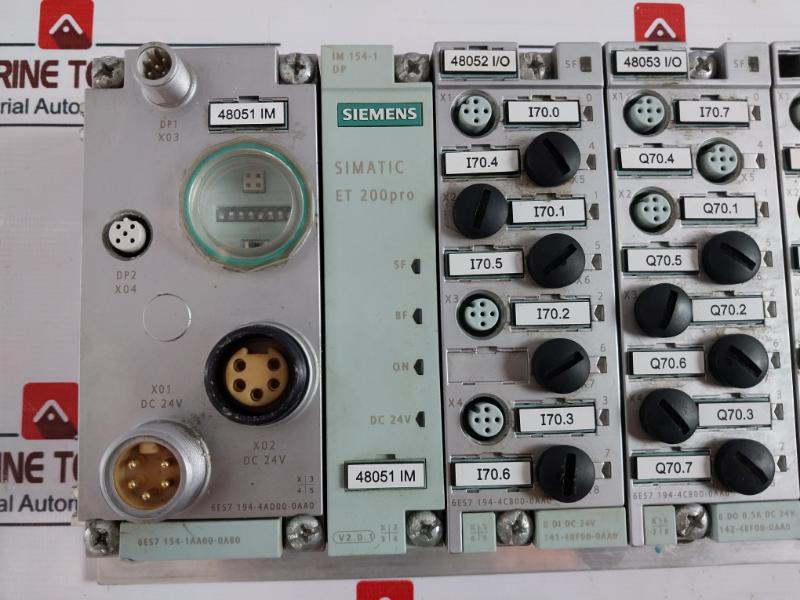 Siemens 6Es7 154-1Aa00-0Ab0 Simatic Et 200Pro I/O Module