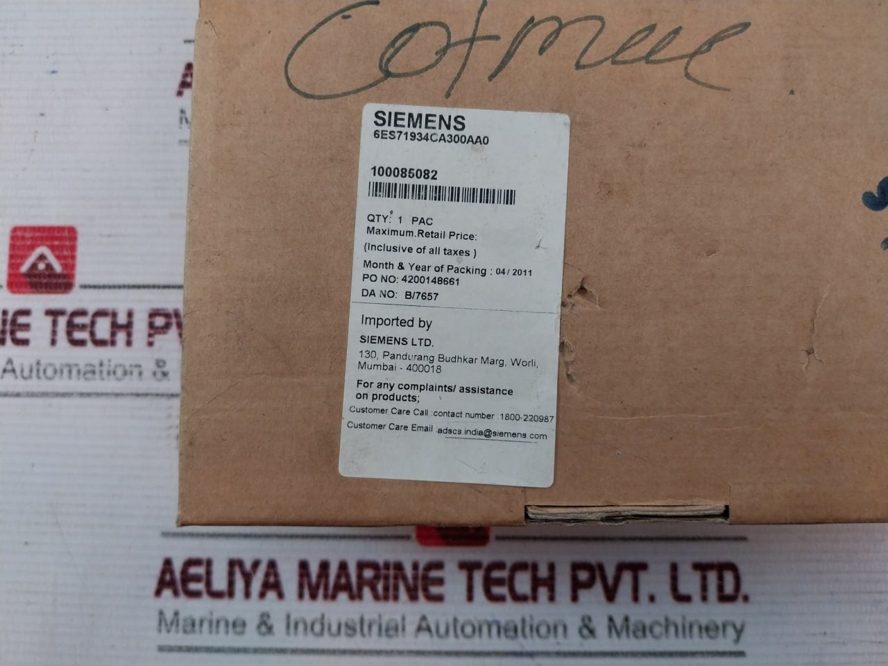 Siemens 6Es7 193-4Ca30-0Aa0 Simatic Terminal Module