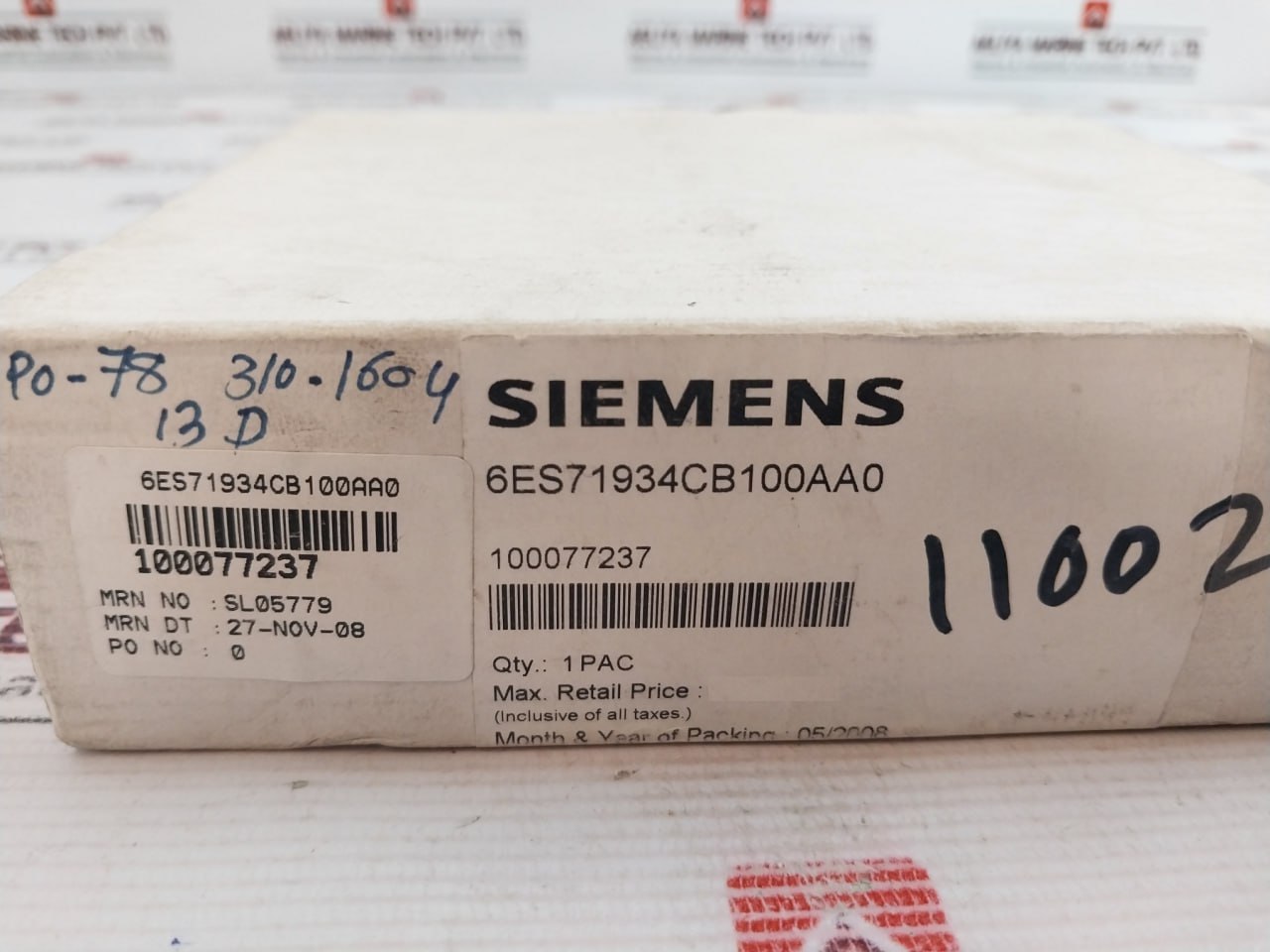 Siemens 6Es7 193-4Cb10-0Aa0 Simatic Terminal Module