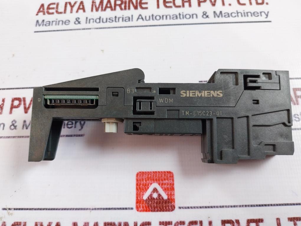Siemens 6Es7 193-4Cb10-0Aa0 Terminal Module Tm-e15C23-01 Used
