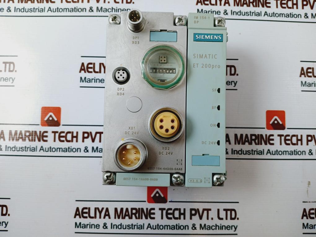 Siemens 6Es7 194-4Ad00-0Aa0 Dp Connecting Module 24Vdc