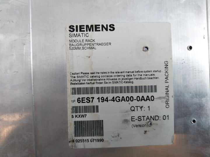 Siemens 6Es7 194-4Ad00-0Aa0 Simatic Et 200Pro Motor Starter