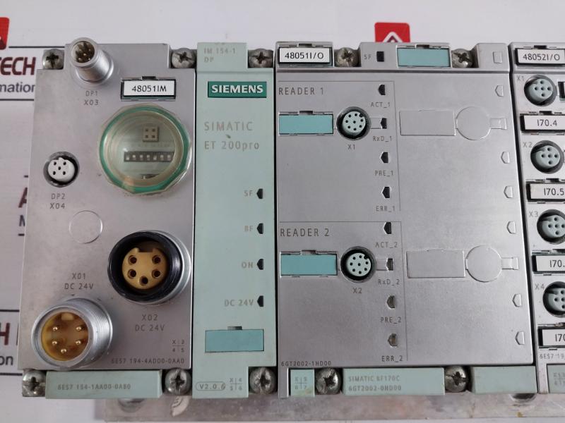 Siemens 6ES7 194-4AD00-0AA0 Simatic ET 200PRO Motor Starter Im 154-1
