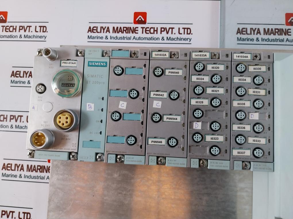 Siemens 6ES7 194-4AD00-0AA0, 6SES7 194-4GB60-0AA0 I/O System Rack