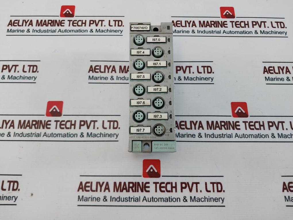 Siemens 6Es7194-4Cb00-0Aa0 Connection Module For Digital Electronic Module Dc24V