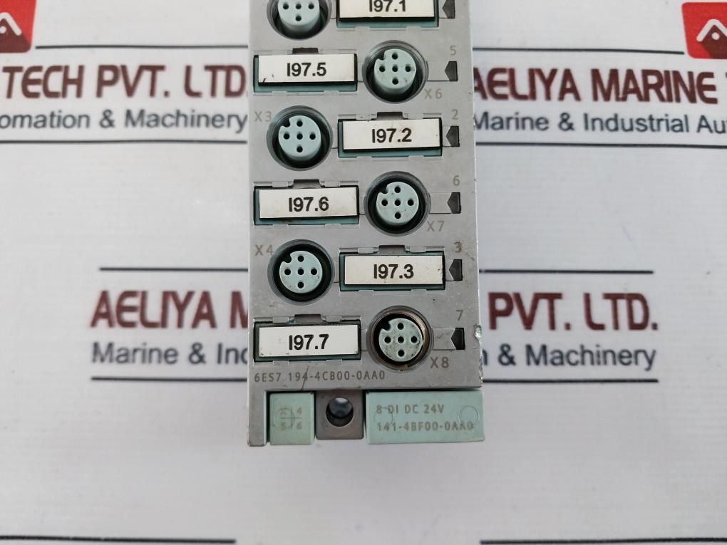 Siemens 6Es7194-4Cb00-0Aa0 Connection Module For Digital Electronic Module Dc24V