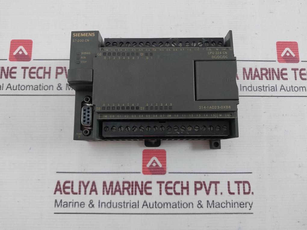 Siemens 6Es7 214-1Ad23-0Xb8 Compact Device Dc Power Supply 21-28Vdc