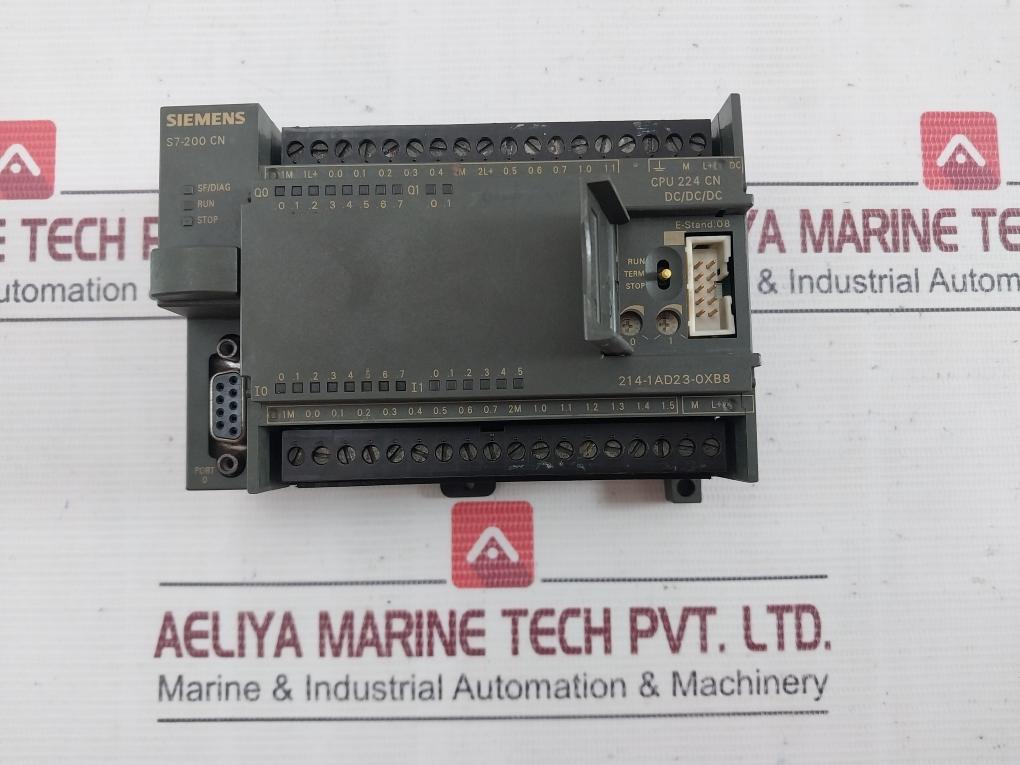 Siemens 6Es7 214-1Ad23-0Xb8 Compact Device Dc Power Supply 21-28Vdc