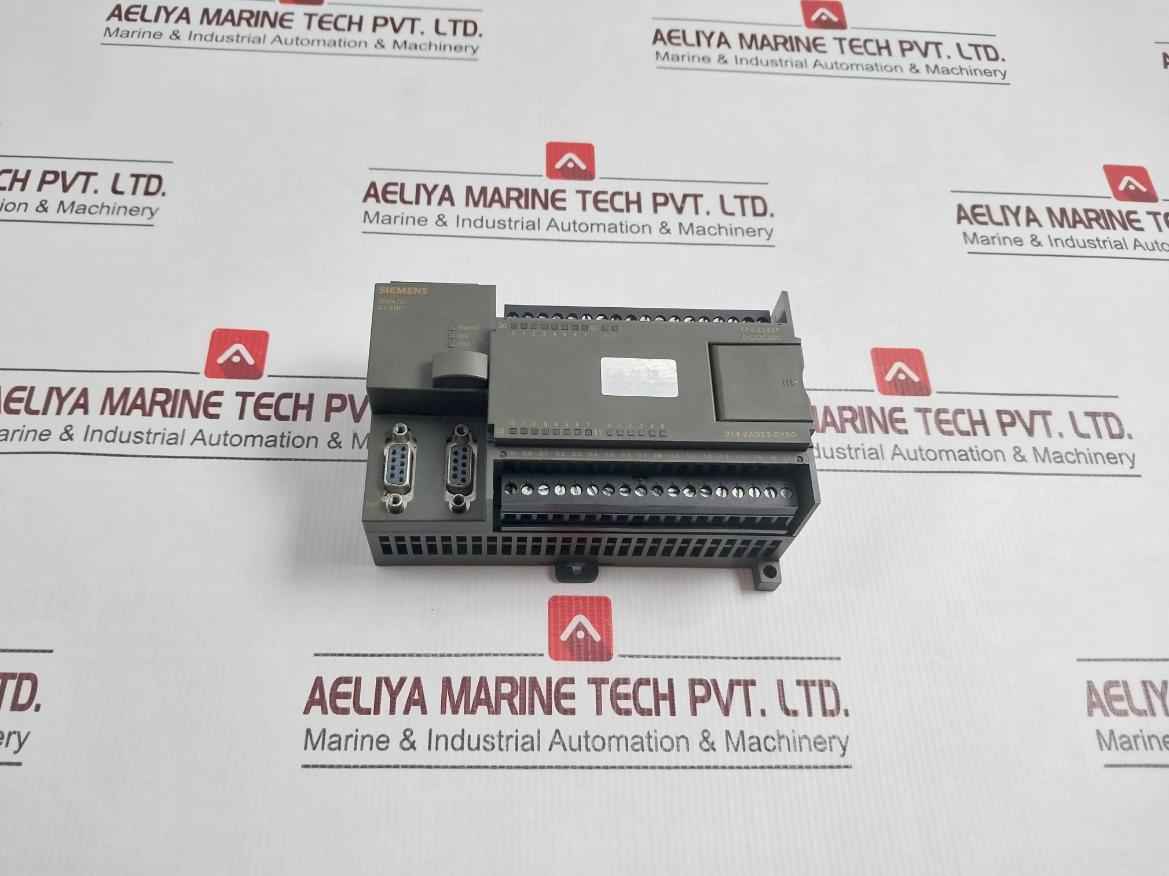 Siemens 6es7 214-2ad23-0xb0 Compact Unit Dc Power Supply 21-28 Vdc