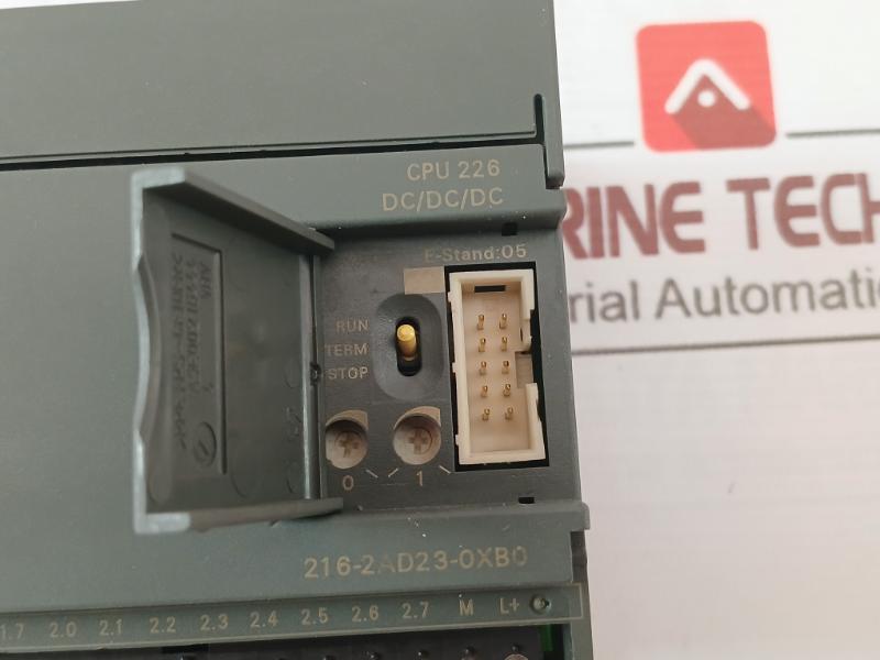 Siemens 6Es7 216-2Ad23-0Xb0 Dc Power Supply 21-28Vdc Di 24X24Vdc 15-30V 40C