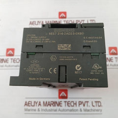Siemens 6Es7 216-2Ad23-0Xb0 Dc Power Supply 21-28Vdc Di 24X24Vdc 15-30V 40C