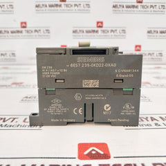 Siemens 6Es7 216-2Ad23-0Xb0 Plc Module With 235-0Kd22-0Xa0 Analog I/O Module