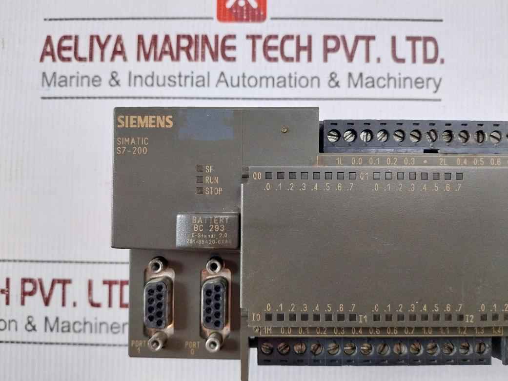 Siemens 6Es7 216-2Bd21-0Xb0 Simatic S7-200 Cpu Plc Module 85-264 Vac