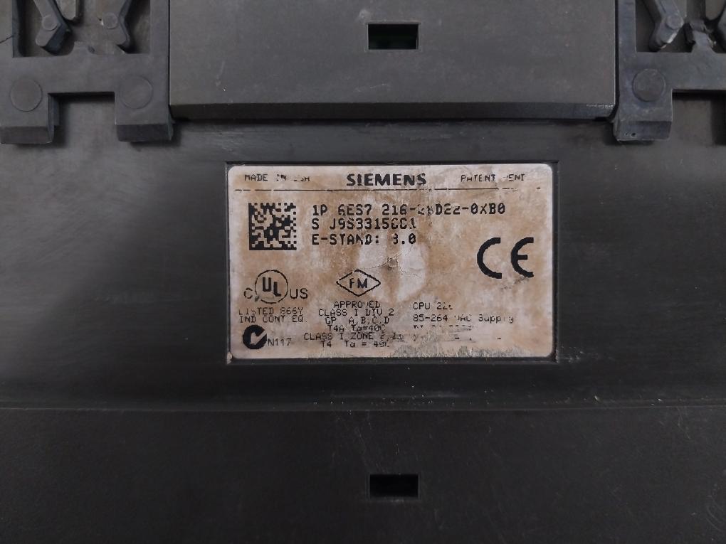 Siemens 6Es7 216-2Bd22-0Xb0 Compact Device Dc Power Supply