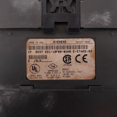 Siemens 6Es7 221-1Bf00-0Xa0 Digital Input Module Dc 24V 15-30 Vdc