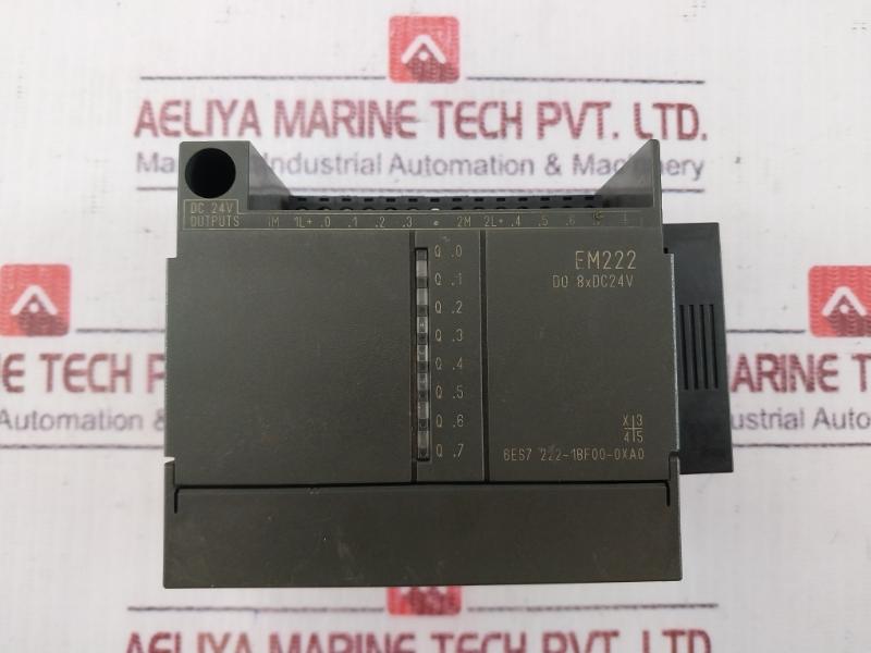 Siemens 6Es7 222-1Bf00-0Xa0 Digital Output Module Dc 24V