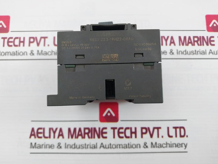 Siemens 6Es7 223-1Bh22-0Xa0 Digital Input/Output Module 24 Vdc 15-30V