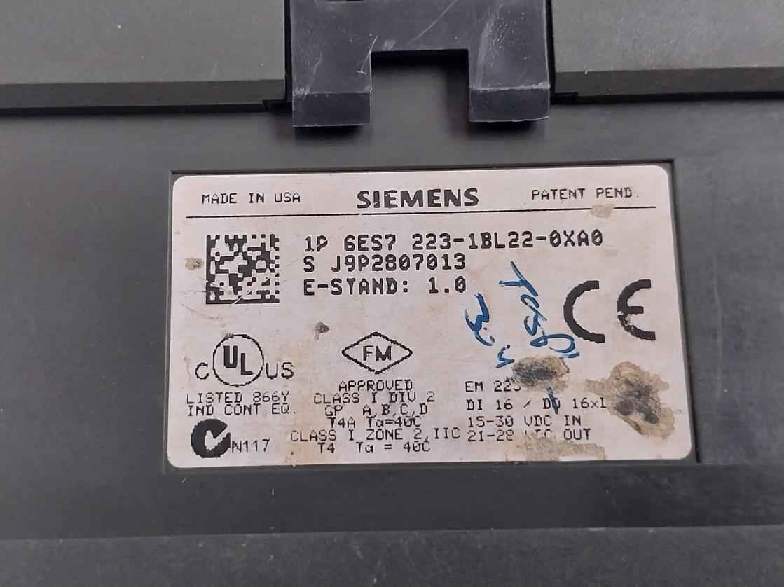 Siemens 6Es7 223-1Bl22-0Xa0 Module Dc24V 40C