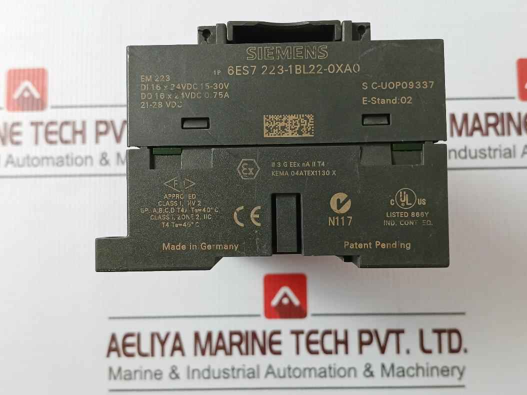 Siemens 6Es7 223-1Bl22-0Xa0 Simatic Digital Input/Output I/O Module