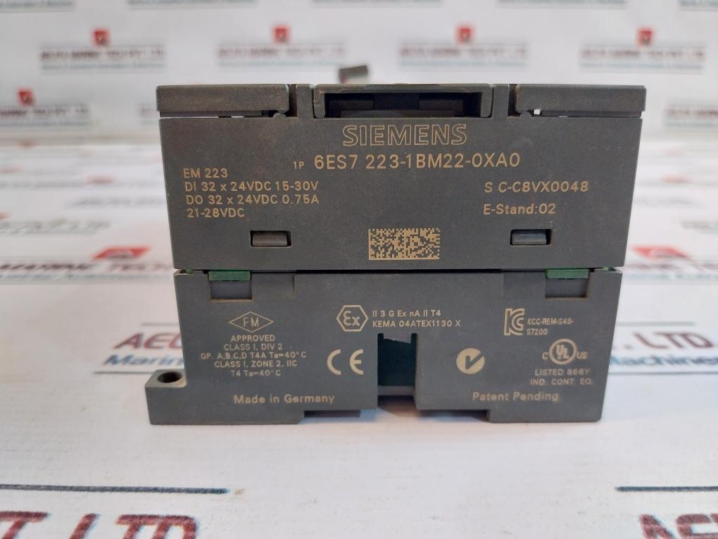 Siemens 6Es7 223-1Bm22-0Xa0 Digital I/O Module