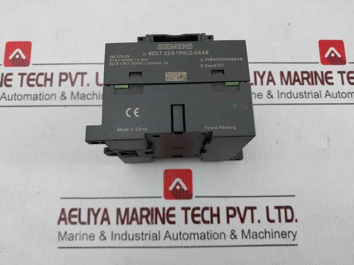 Siemens 6Es7 223-1Ph22-0Xa8 Em 223 Cn Digital Input/Output Expansion Module 24 V