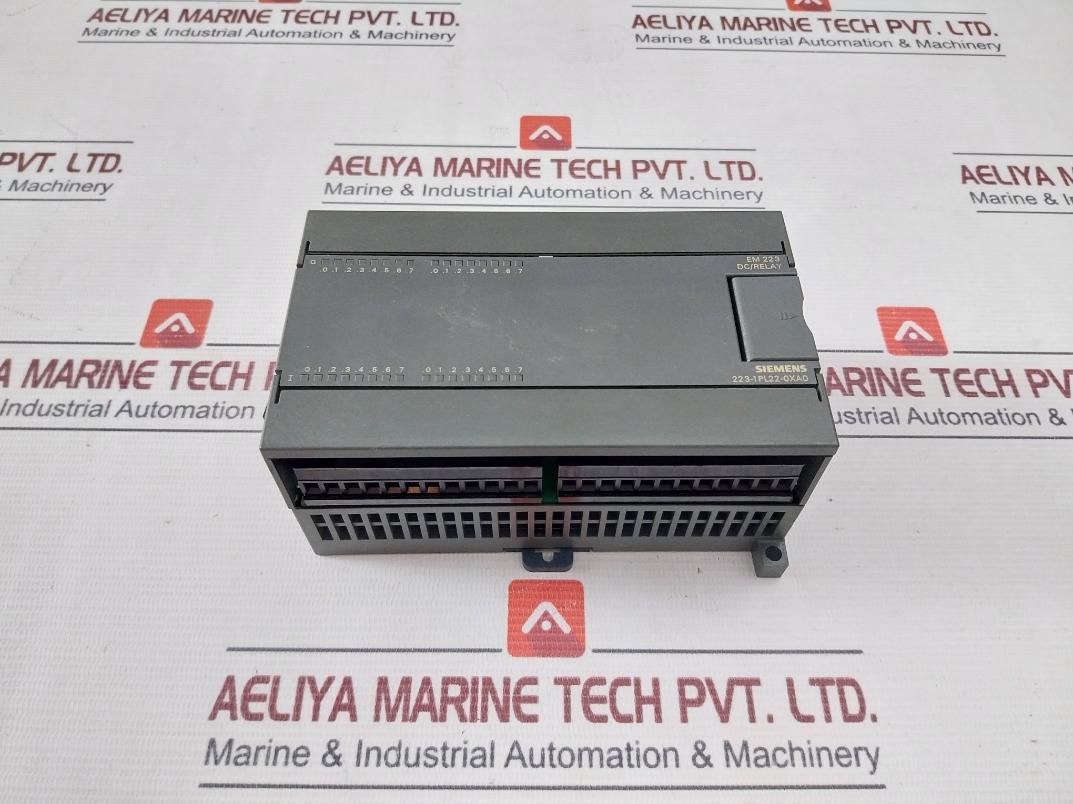 Siemens 6Es7 223-1Pl22-0Xa0 Digital I/O Module Dc/Relay Em 223 30Vdc/250Vac