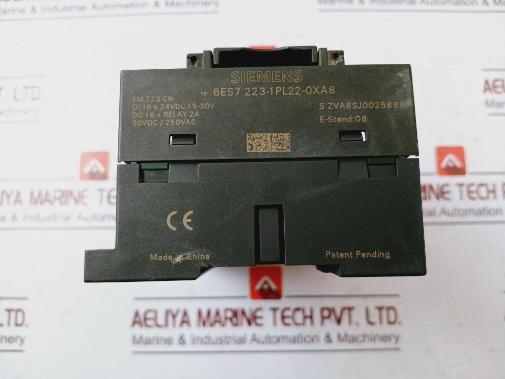 Siemens 6Es7 223-1Pl22-0Xa8 Digital Input/Output Module Em 223 Cn