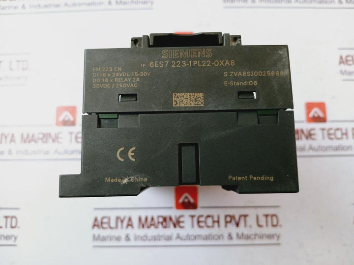 Siemens 6Es7 223-1Pl22-0Xa8 Digital Input/Output Module Em 223 Cn