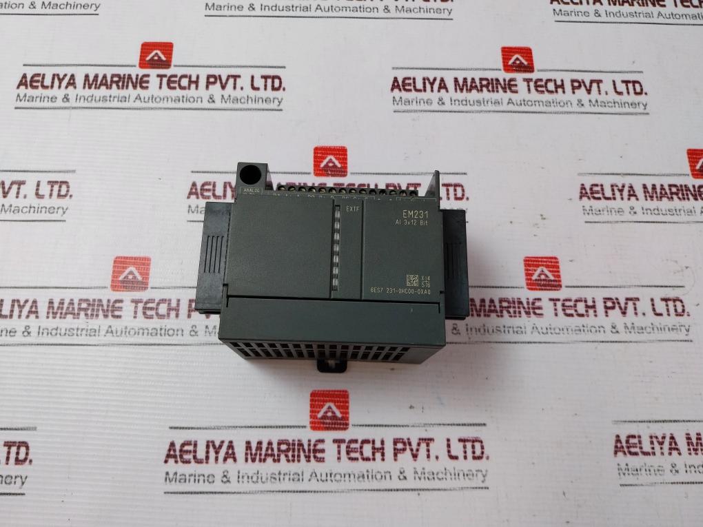 Siemens 6Es7 231-0Hc00-0Xa0 Analog Input Module Em231