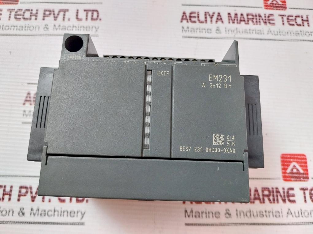 Siemens 6Es7 231-0Hc00-0Xa0 Analog Input Module Em231