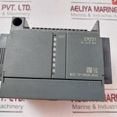 Siemens 6Es7 231-0Hc00-0Xa0 Analog Input Module Em231