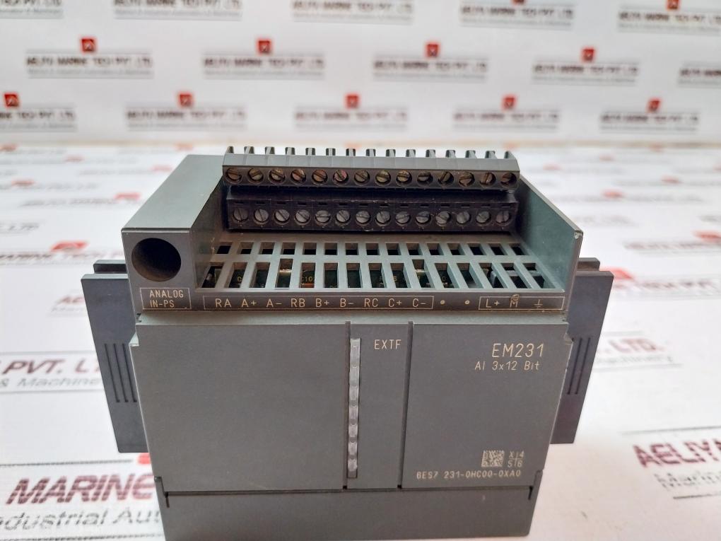 Siemens 6Es7 231-0Hc00-0Xa0 Analog Input Module Em231