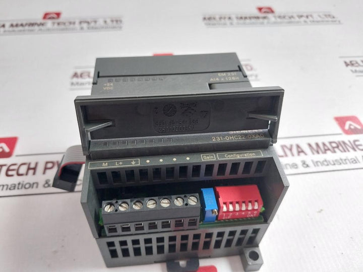 Siemens 6Es7 231-0Hc22-0Xa0 Analog Input Module 4 X 12Bit 21-28 Vdc