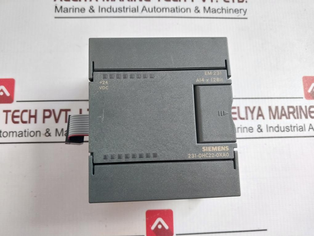 Siemens 6Es7 231-0Hc22-0Xa0 Analog Input Module 4 X 12Bit 21-28 Vdc