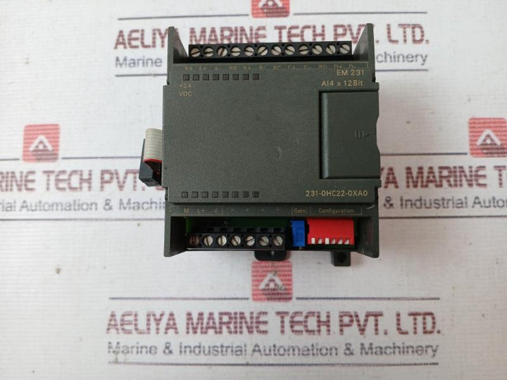 Siemens 6Es7 231-0Hc22-0Xa0 Analog Input Module Em 231 40°C