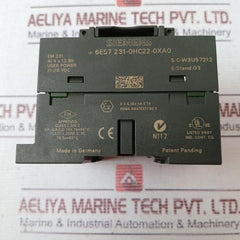 Siemens 6Es7 231-0Hc22-0Xa0 Analog Input Module Em 231 40°C