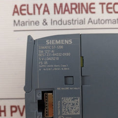 Siemens 6Es7 231-4Hd32-0Xb0 Simatic S7-1200 Analog Input Module 24Vdc 45Ma