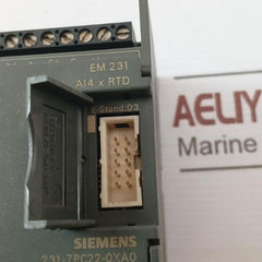 Siemens 6Es7 231-7Pc22-0Xa0 Analog Input Module 21-28 Vdc Em 231 Ai 4 X Rtd