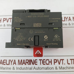 Siemens 6Es7 231-7Pc22-0Xa0 Analog Input Module 21-28 Vdc Em 231 Ai 4 X Rtd