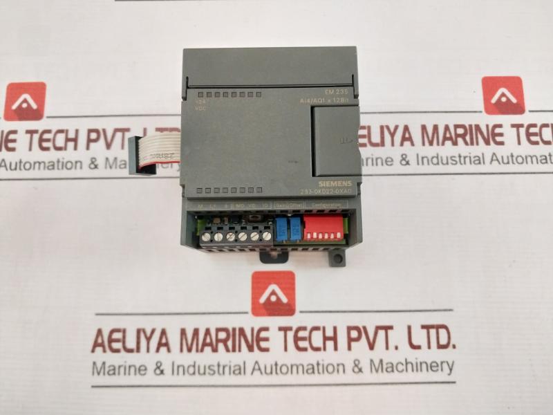 Siemens 6Es7 235-0Kd22-0Xa0 Analog I/O Module Em 235 24Vdc 21-28Vdc