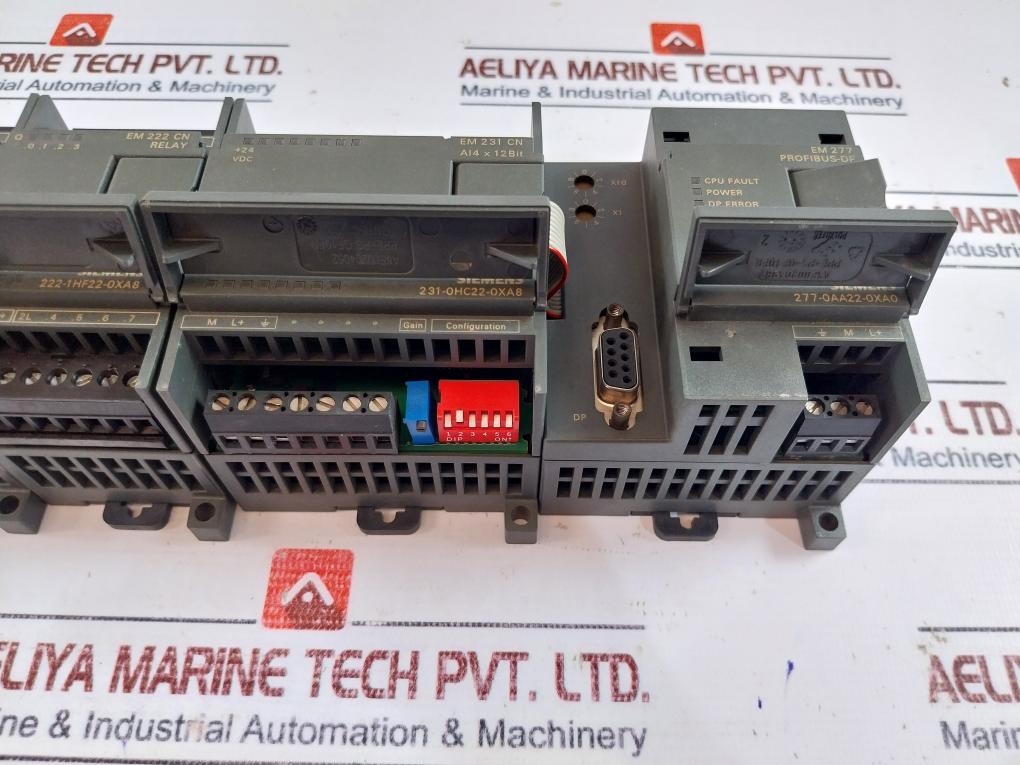 Siemens 6Es7 277-0Aa22-0Xa0/ 6Es7 231-0Hc22-0Xa8/ 6Es7 222-1Hf22-0Xa8 Module Set