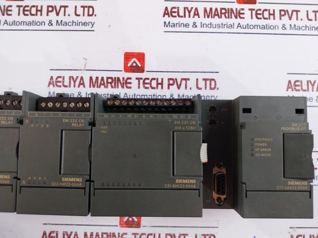 Siemens 6Es7 277-0Aa22-0Xa0/ 6Es7 231-0Hc22-0Xa8/ 6Es7 222-1Hf22-0Xa8 Module Set