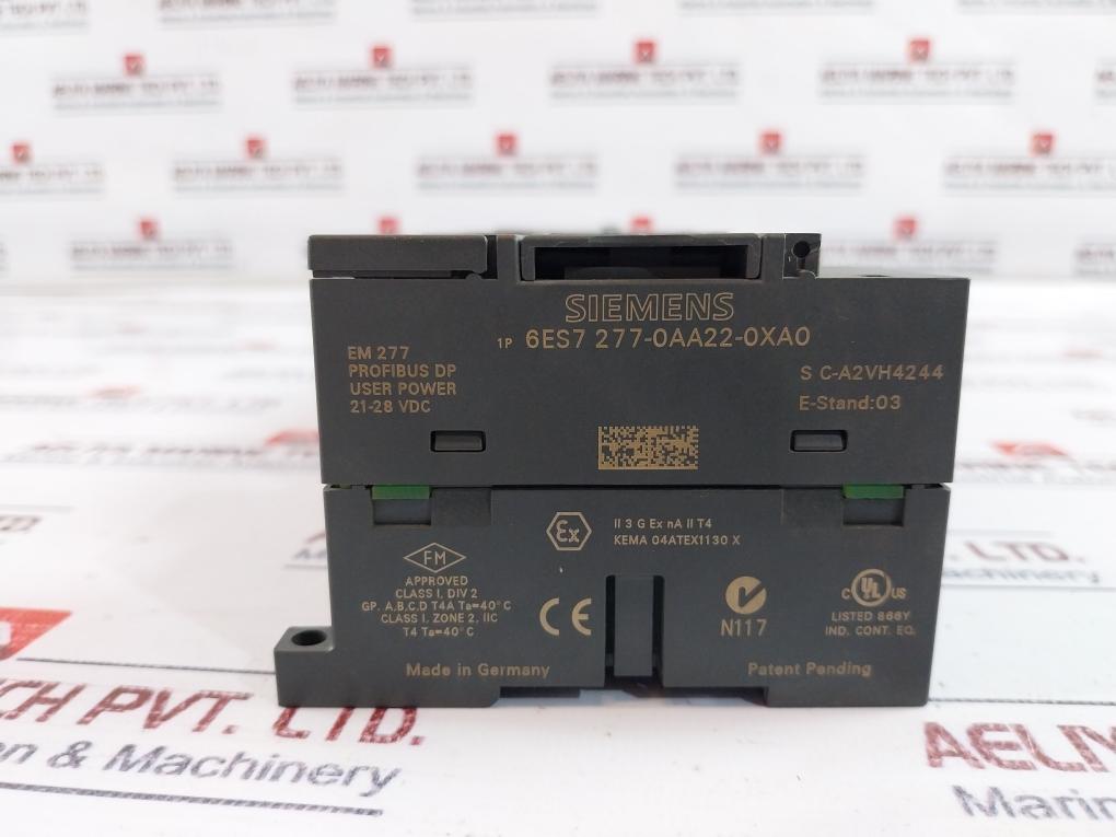 Siemens 6Es7 277-0Aa22-0Xa0/ 6Es7 231-0Hc22-0Xa8/ 6Es7 222-1Hf22-0Xa8 Module Set