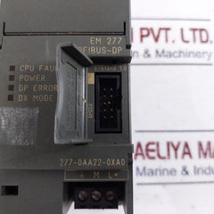Siemens 6Es7 277-0Aa22-0Xa0 Profibus-dp Slave Module Em 277 21-28Vdc