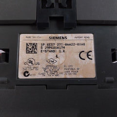 Siemens 6Es7 277-0Aa22-0Xa0 Profibus-dp Slave Module Em 277 21-28Vdc