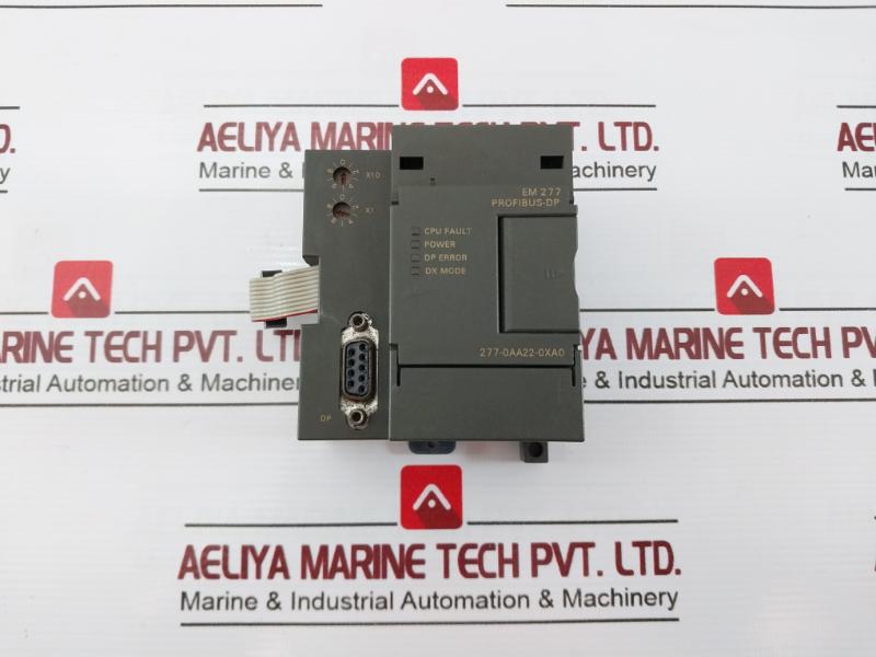 Siemens 6Es7 277-0Aa22-0Xa0 Profibus Dp Module User Power Sc-u7P97075 21-28 Vdc