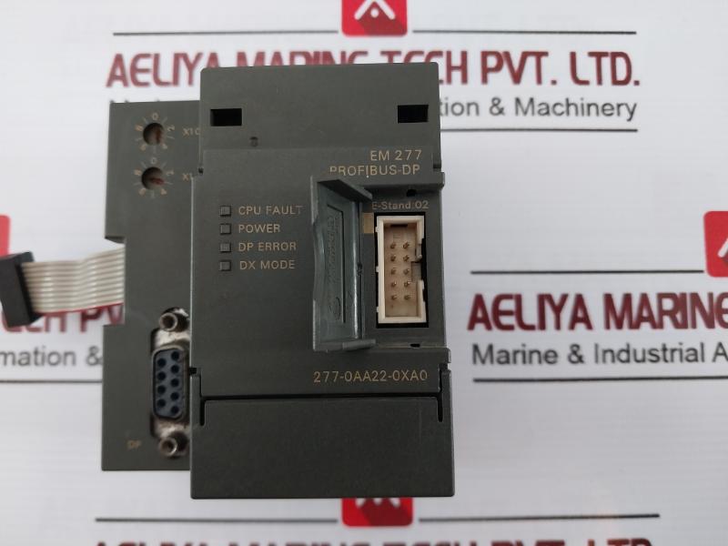Siemens 6Es7 277-0Aa22-0Xa0 Profibus Dp Module User Power Sc-u7P97075 21-28 Vdc