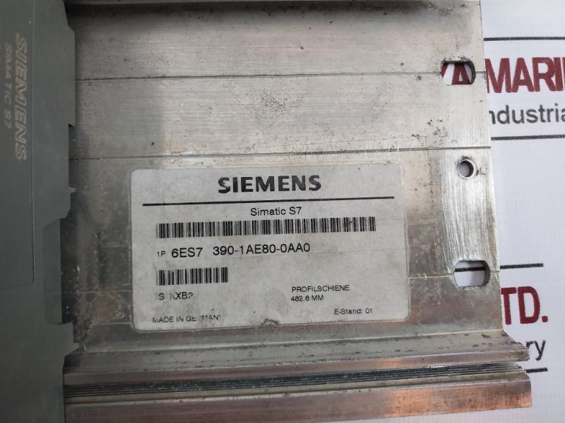 Siemens Simatic S7 6Es7 307-1Ea01-0Aa0 Regulated Power Supply Di16/Do16Xdc24V Dc24V/5A