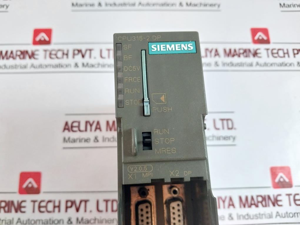 Siemens 6Es7 315-2Ag10-0Ab0 Simatic S7 Cpu Controller Module