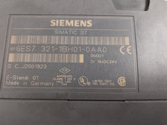 Siemens 6Es7 321-1Bh01-0Aa0 Simatic S7 Sm321 Di 16Xdc24V Digital Input Module S C_J2001923